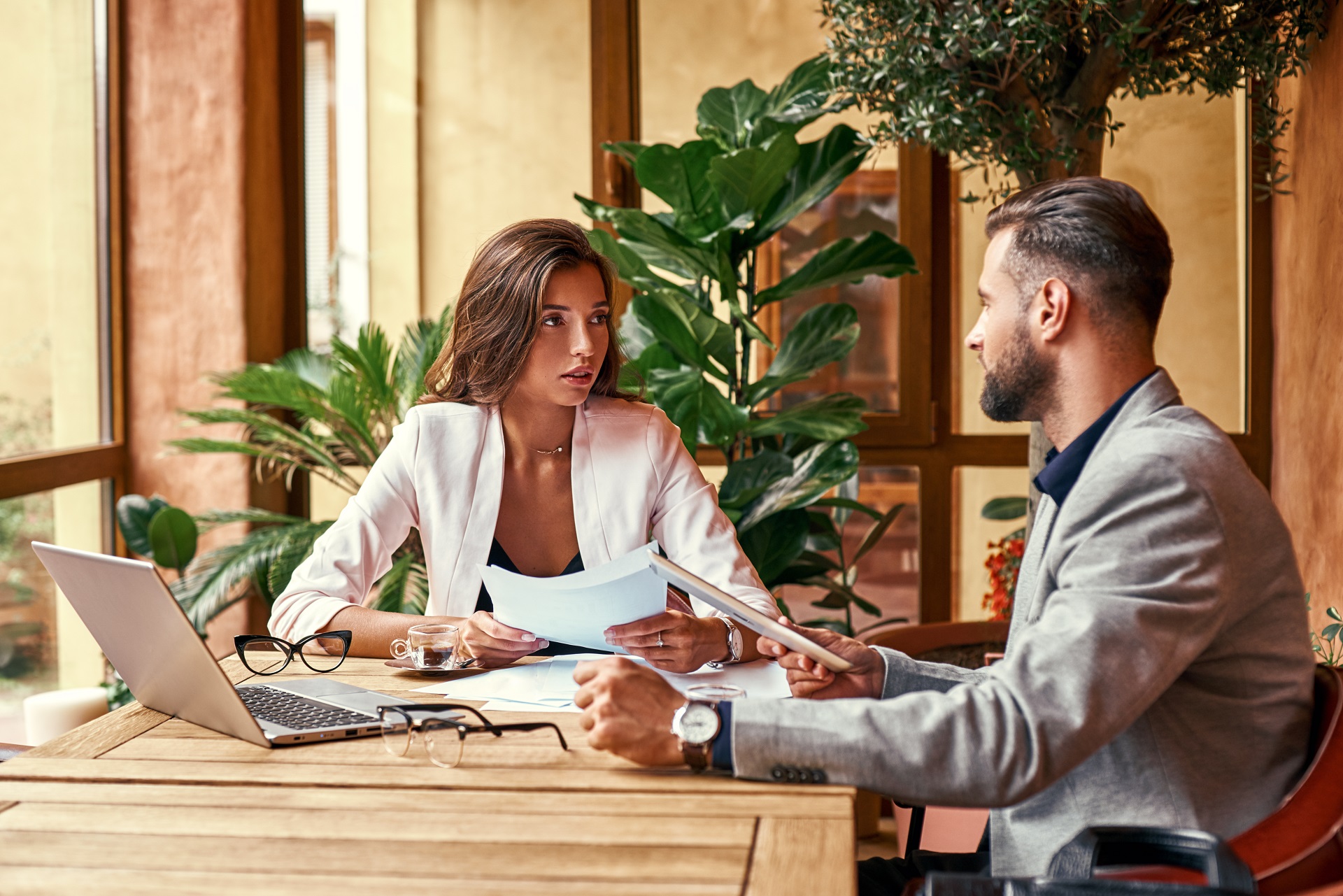 Réunion RH au bureau